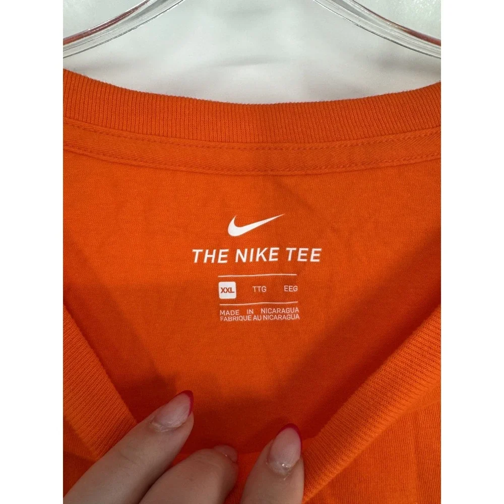 Nike‎ Just Do It Graphic Long Sleeve Tee T Shirt Swoosh Mens XXL 2XL DR0531-820